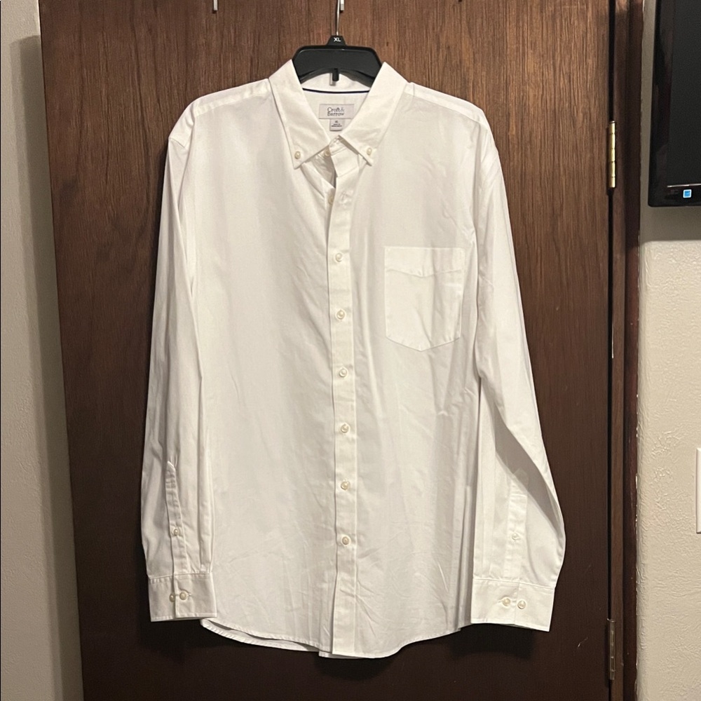 Croft & Barrow White Button Down Dress Shirt